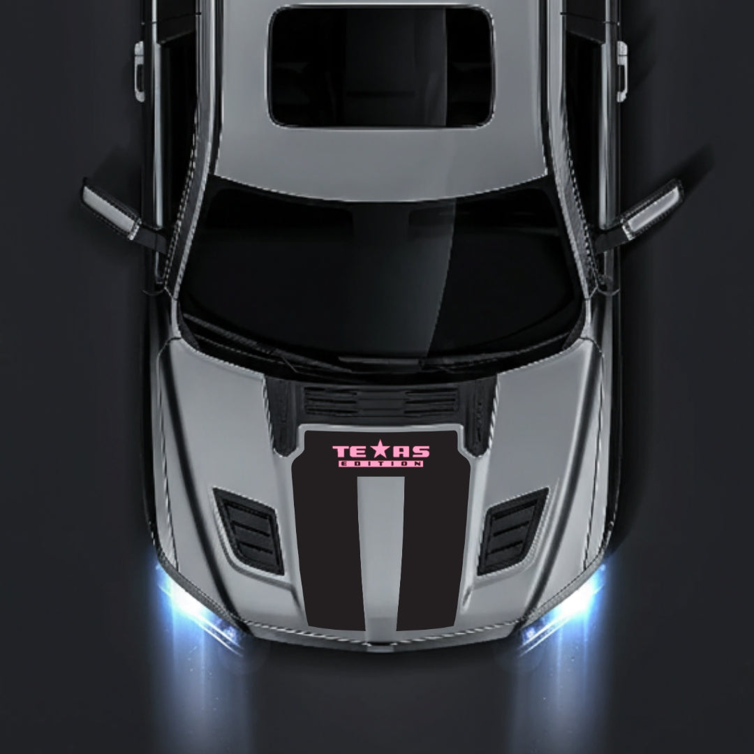 Hood Panel Decal/Sticker - Texas Edition Graphic Kit - For Dodge RAM 1500 2019-2025 - Premium Vinyl