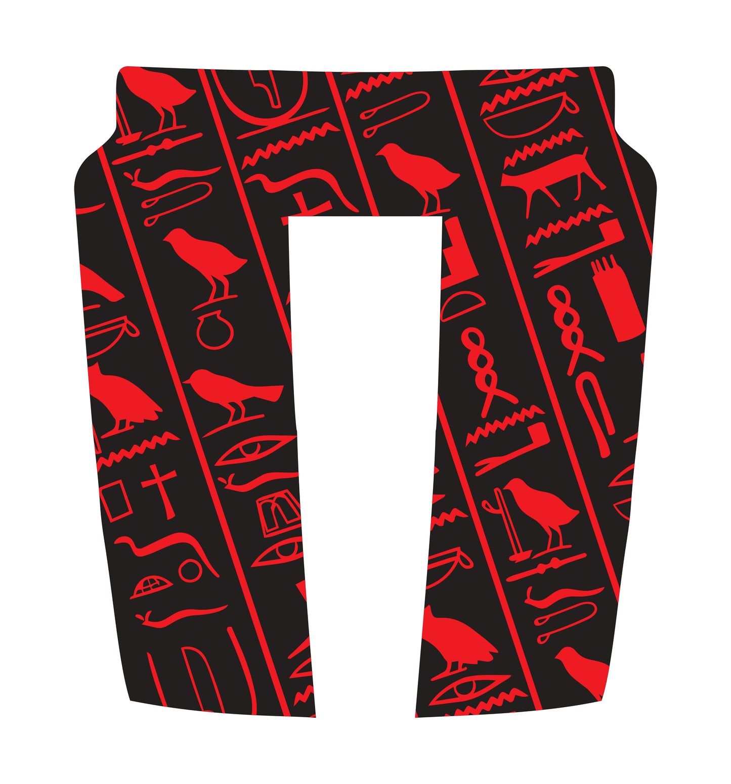 Hood Panel Decal/Sticker - Egyptian Hieroglyphs Graphic Kit - For Dodge RAM 1500 2019-2025 - Premium Vinyl