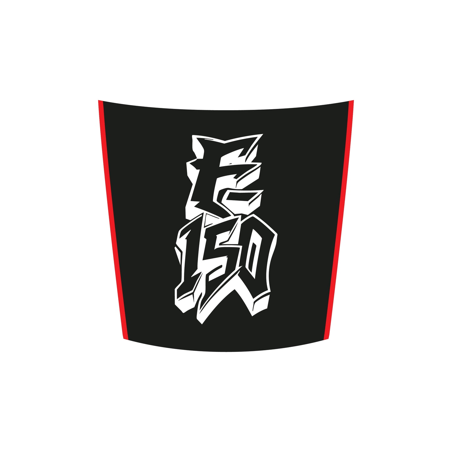 Hood Panel Decal/Sticker - Graffiti Graphic Decal Graphic Kit - For Ford F-150 2015-2020 - Premium Vinyl