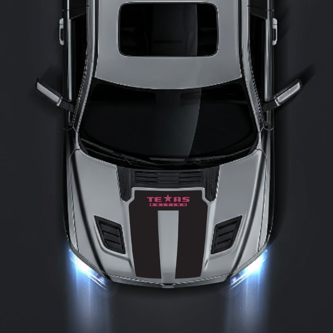 Performance Hood Panel Decal/Sticker - Texas Edition Graphic Kit - For Dodge RAM 1500 2019-2025 - Premium Vinyl