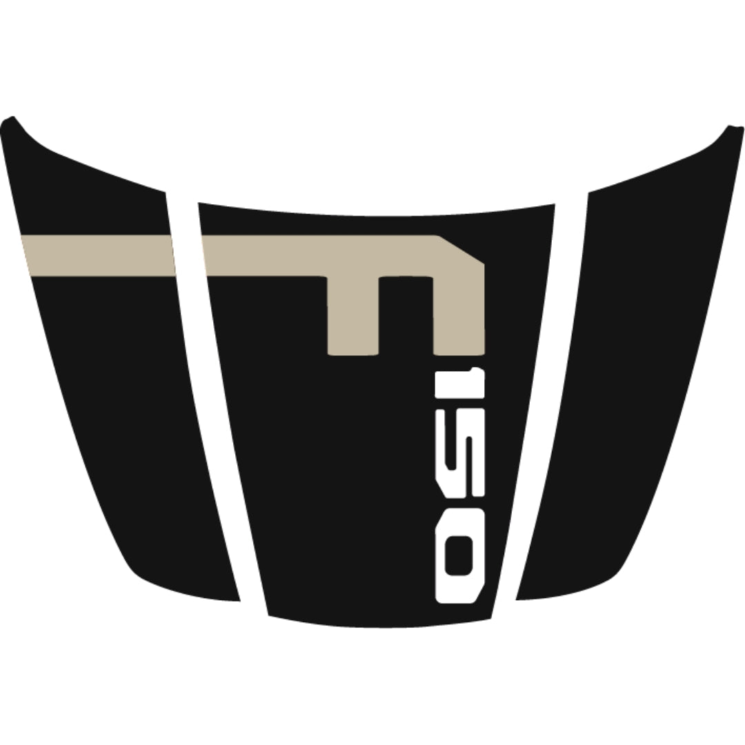 Hood Panel Decal/Sticker - Style 9 - Cut Graphic Kit - For Ford F-150 2020-2026 - Premium Vinyl