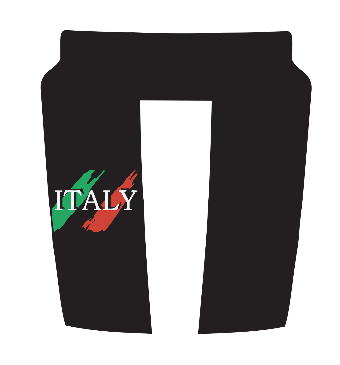 Performance Hood Panel Decal/Sticker - Italy Small Flag Graphic Kit - For Dodge RAM 1500 2019-2025 - Premium Vinyl