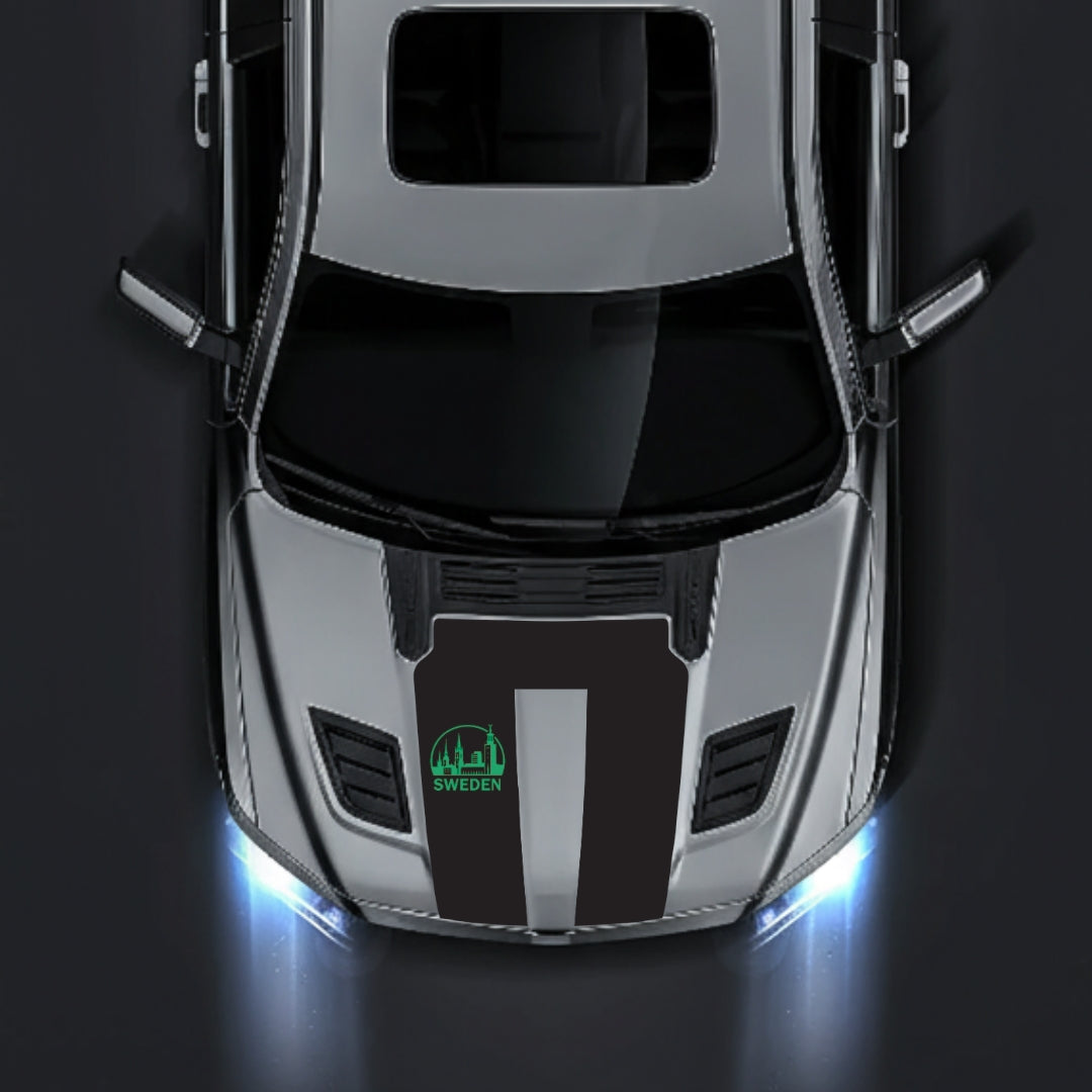 Hood Panel Decal/Sticker - Sweden Graphic Kit - For Dodge RAM 1500 2019-2025 - Premium Vinyl