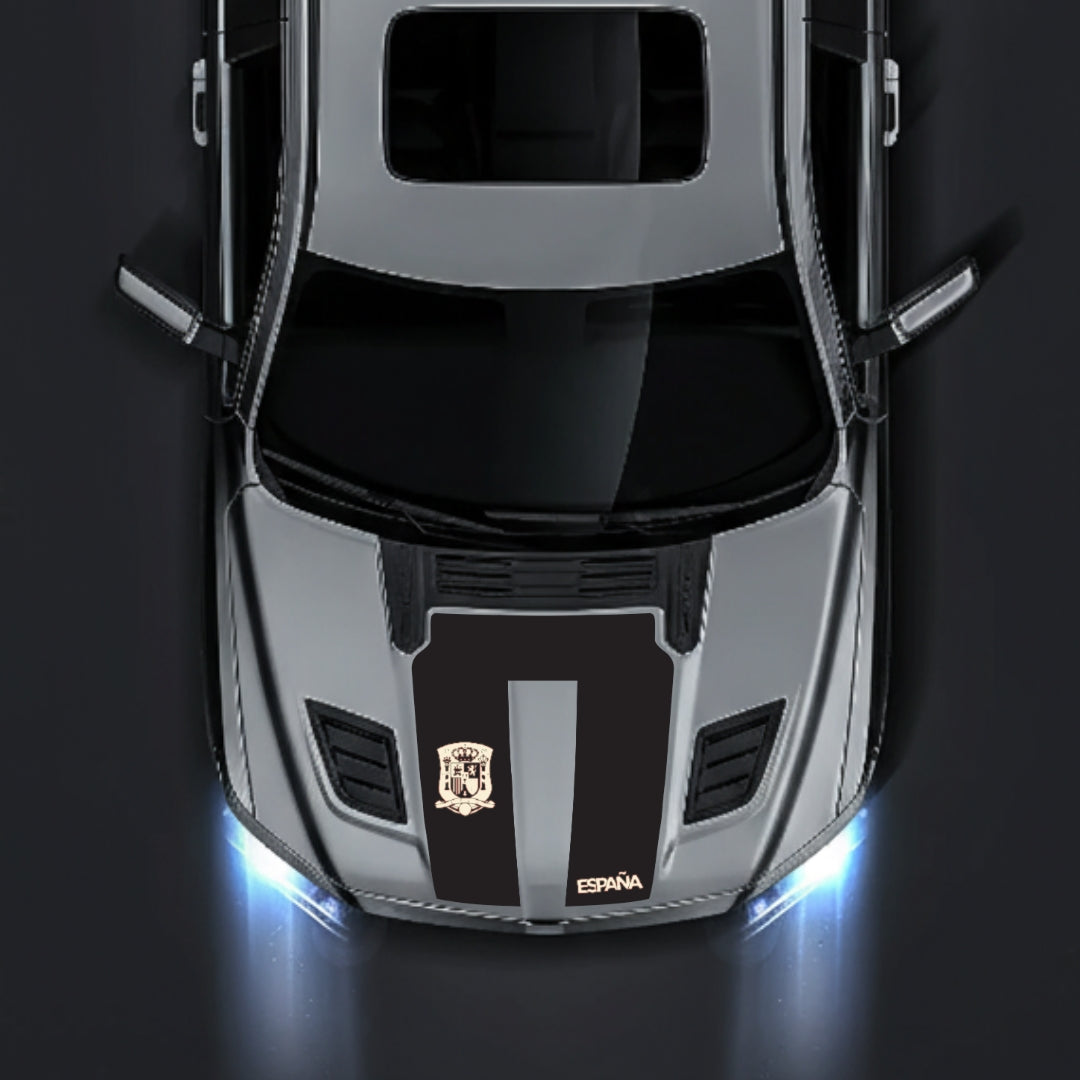 Hood Panel Decal/Sticker - Spain Graphic Kit - For Dodge RAM 1500 2019-2025 - Premium Vinyl