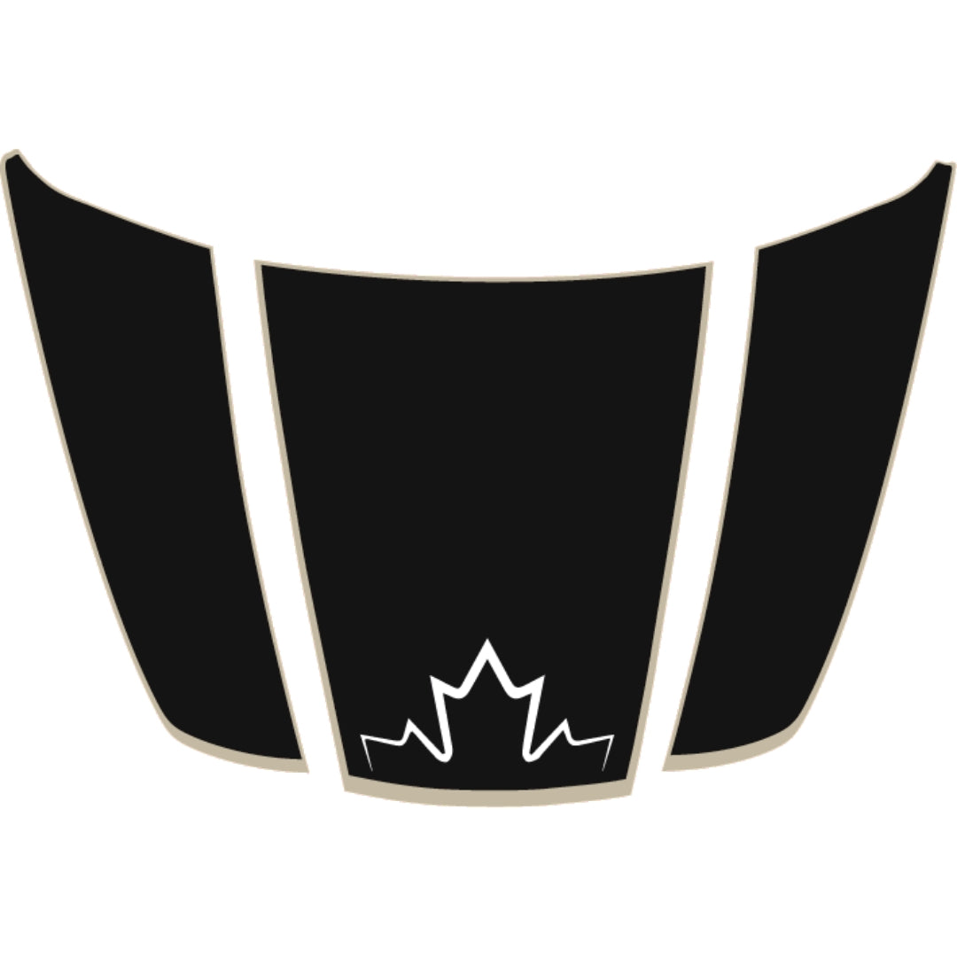 Hood Panel Decal/Sticker - Canada Style 5 Graphic Kit - For Ford F-150 2020-2026 - Premium Vinyl