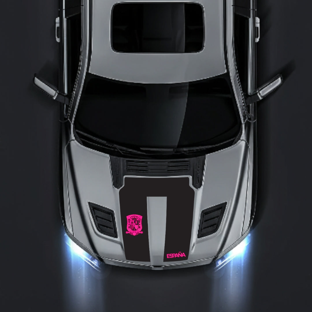 Hood Panel Decal/Sticker - Spain Graphic Kit - For Dodge RAM 1500 2019-2025 - Premium Vinyl