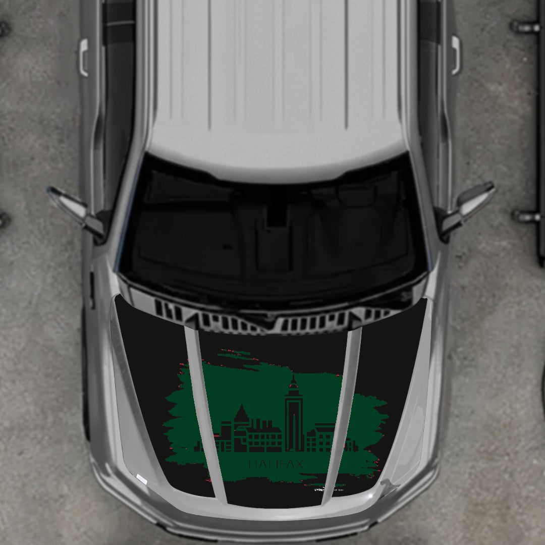 Hood Panel Decal/Sticker - Halifax Graphic Kit - For Ford F-150 2020-2026 - Premium Vinyl