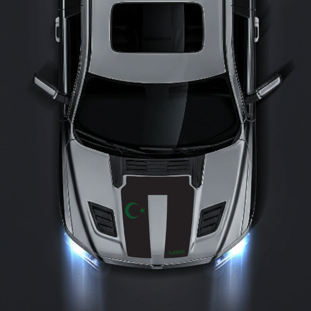 Hood Panel Decal/Sticker - Turkey Graphic Kit - For Dodge RAM 1500 2019-2025 - Premium Vinyl