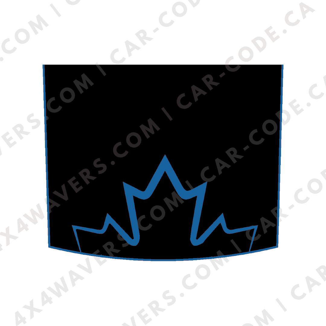 Hood Panel Decal/Sticker - Canada Style Graphic Kit - For Land Rover Defender 2020-2024 - Premium Vinyl