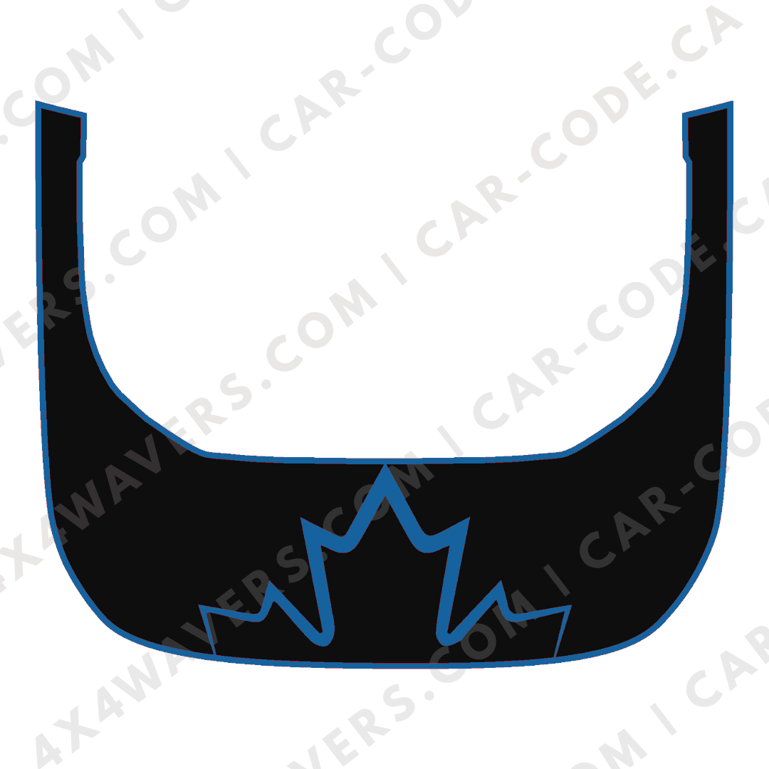 Hood Panel Decal/Sticker - Canada Style Graphic Kit - Ford Bronco Raptor 2021-2024 - Premium Vinyl