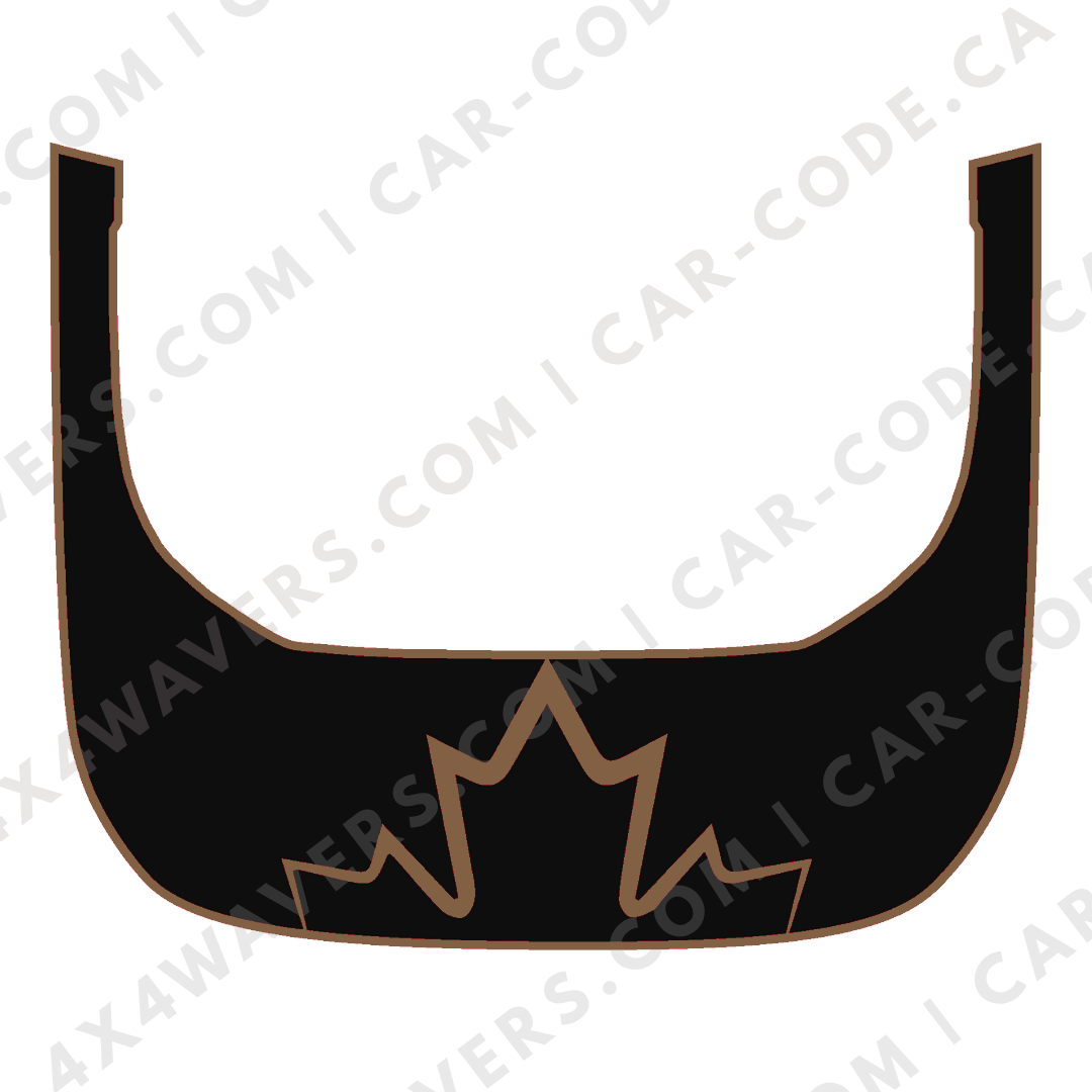 Hood Panel Decal/Sticker - Canada Style Graphic Kit - Ford Bronco Raptor 2021-2024 - Premium Vinyl